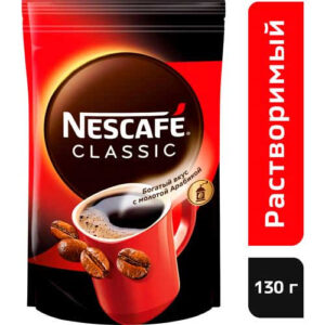 Кофе растворимый Nescafe Classic 130 г